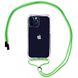 Чехол Crossbody Transparent со шнурком для iPhone 11 PRO MAX Lime Green - ash-mobile.com.ua - фото 1