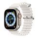Ремінець Ocean Band для Apple Watch 38mm | 40mm | 41mm | 42mm (10 | 11 series) White - ash-mobile.com.ua - фото 1