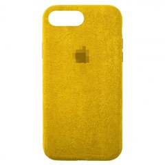 Чохол Alcantara Full для iPhone 7 | 8 | SE 2 | SE 3 Yellow купити
