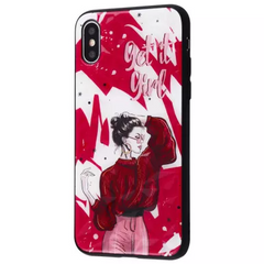 Чехол WAVE Perfomance Case для iPhone X | XS Get It Girl Red купить