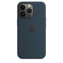 Чохол Silicone Case Full OEM+MagSafe для iPhone 13 PRO MAX Abyss Blue