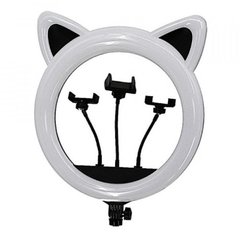Професійна кільцева лампа у формі Голови Кішки Cat Ring Li (45 см) + тринога купити