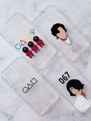 Чехол прозрачный Print SQUID GAME для iPhone 6 | 6s Hero 456 - ash-mobile.com.ua - фото 4