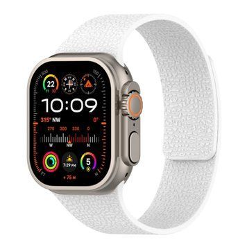 Ремешок Silicone Magnetic Strap для Apple Watch 38mm | 40mm | 41mm | 42mm (10 | 11 series) White