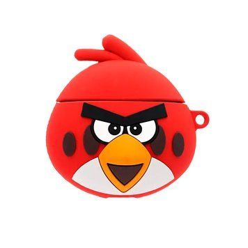 Чохол 3D для AirPods 1 | 2 Angry Birds Red - ash-mobile.com.ua - фото 1
