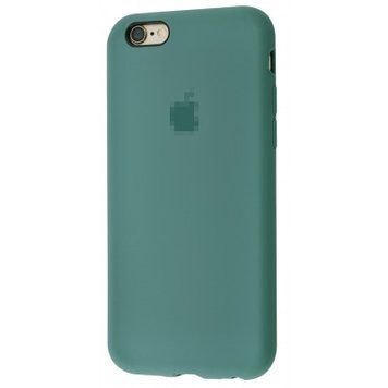 Чехол Silicone Case Full для iPhone 6 | 6s Pine Green - ash-mobile.com.ua - фото 1
