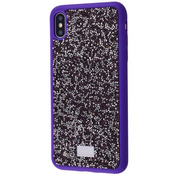 Чехол Bling World Grainy Diamonds для iPhone X | XS Violet - ash-mobile.com.ua - фото 1