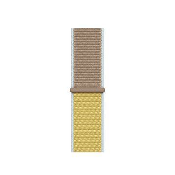 Ремінець Nylon Loop з липучкою для Apple Watch 38mm | 40mm | 41mm | 42mm (10 | 11 series) Camel - ash-mobile.com.ua - фото 1