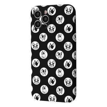 Чехол WAVE NEON X LUXO для iPhone 13 Bulldogs Black - ash-mobile.com.ua - фото 1