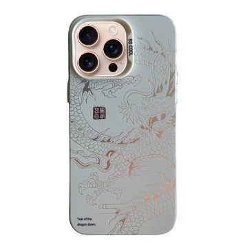 Чохол So Cool для iPhone 15 Dragon White - ash-mobile.com.ua - фото 1