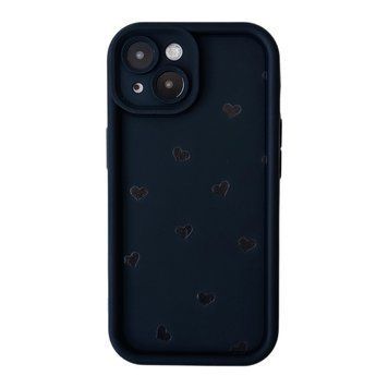 Чохол Wilkins Case для iPhone 14 Plus Tiny Hearts Black - ash-mobile.com.ua - фото 1