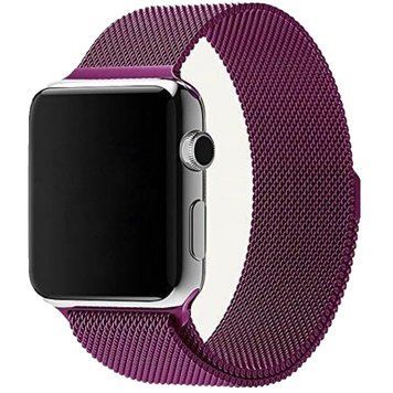 Ремінець Milanese Loop для Apple Watch 38mm | 40mm | 41mm | 42mm (10 | 11 series) Purple - ash-mobile.com.ua - фото 1