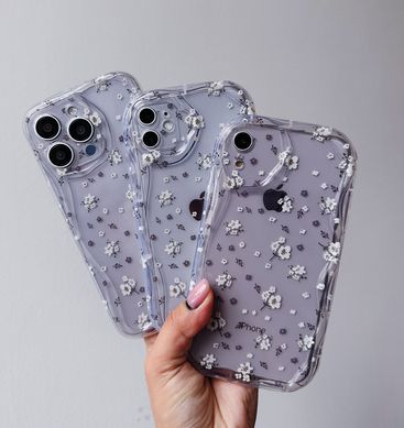 Чехол Flower Clear Case для iPhone X | XS Transparent - ash-mobile.com.ua - фото 3