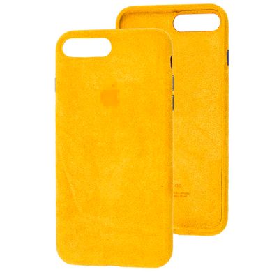 Чехол Alcantara Full для iPhone 7 | 8 | SE 2 | SE 3 Yellow купить