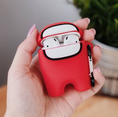 Чохол 3D для AirPods 1 | 2 Among Us Red купити