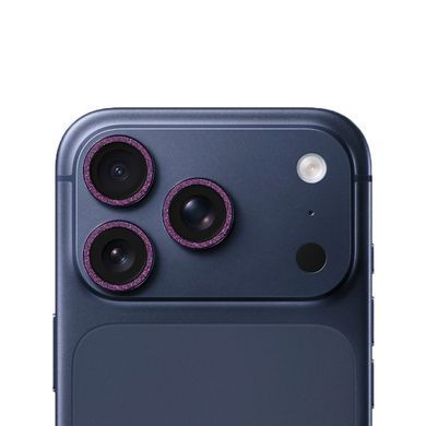 Защитное стекло на камеру Diamonds Lens для iPhone 17 PRO | 17 PRO MAX Deep Purple