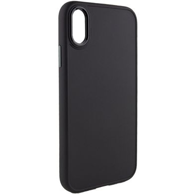 Чехол TPU Bonbon Metal Style Case для iPhone XS MAX Black купить