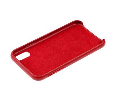 Чохол Leather Case GOOD для iPhone XS MAX Red купити