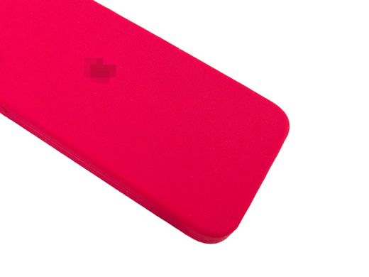 Чохол Silicone Case FULL+Camera Square для iPhone 7 Plus | 8 Plus Rose Red купити