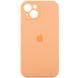 Чохол Silicone Case Full + Camera для iPhone 14 Plus Cantaloupe