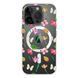 Чохол прозорий Print Butterfly with MagSafe для iPhone 16e | 17e Pink/White