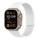 Ремінець Silicone Magnetic Strap для Apple Watch 38mm | 40mm | 41mm | 42mm (10 | 11 series) White