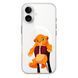 Чехол прозрачный Print Lion King with MagSafe для iPhone 17 Simba King