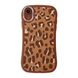 Чехол Leopard для iPhone XR Brown купить