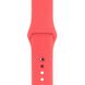 Ремешок Silicone Sport Band для Apple Watch 42mm | 44mm | 45mm | 49mm Coral розмір S