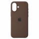 Чохол Silicone Case Full для iPhone 17 Chocolate
