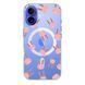 Чохол прозорий Print Animals with MagSafe для iPhone 17 Air Rabbit