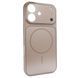 Чохол Nofelet AG Glass with MagSafe для iPhone 17 Desert Gold