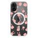 Чохол прозорий Print Animals with MagSafe для iPhone 17 Air Rabbit