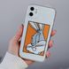 Чохол прозорий Print для iPhone 11 Кролик