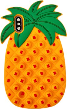 Чехол Pop-It Case для iPhone X | XS Pineapple Orange - ash-mobile.com.ua - фото 1