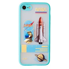 Чехол AVENGER Print для iPhone 7 | 8 | SE 2 | SE 3 Rocket NASA Sea Blue купить