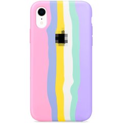 Чехол Rainbow Case для iPhone XR Pink/Glycine купить