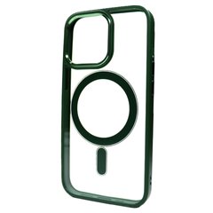 Чехол Crystal Guard with MagSafe для iPhone 15 PRO Dark Green