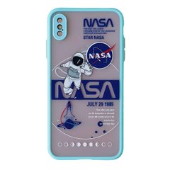 Чехол AVENGER Print для iPhone XS MAX NEW Flying Astronaut Sea Blue купить