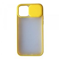 Чехол Hide-Camera matte для iPhone 11 Yellow купить