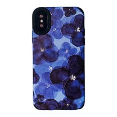Чехол Ribbed Case для iPhone X | XS Flower Blue купить