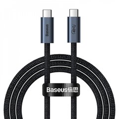 Кабель Baseus Flash Series Full Featured Type-C to Type-C USB 4.0 100W (1m) Tarnish купити