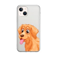 Чехол прозрачный Print Dogs для iPhone 15 Plus Cody Brown