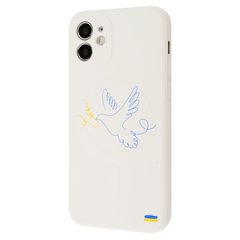 Чохол WAVE Ukraine Edition Case with MagSafe для iPhone 11 Dove of peace Antique White купити