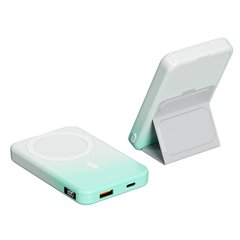 Портативна Батарея JJT-A27-1 Gradient MagSafe 10000mAh White/Green купити