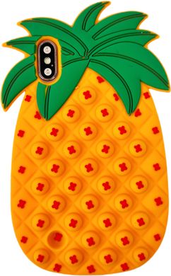 Чехол Pop-It Case для iPhone X | XS Pineapple Orange купить