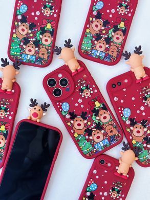 Чохол 3D New Year для iPhone XR Christmas Deers - ash-mobile.com.ua - фото 9