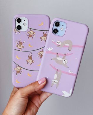 Чохол Wave Print Case для iPhone 12 | 12 PRO Purple Monkey - ash-mobile.com.ua - фото 4