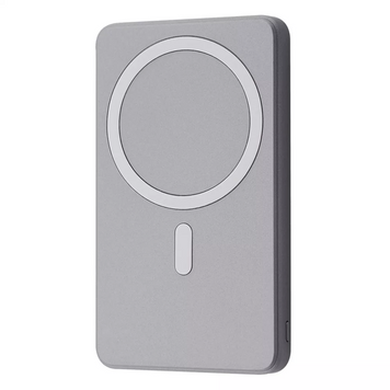 Портативная Батарея MagSafe Color PD 5000 mAh 20W Gray - ash-mobile.com.ua - фото 1