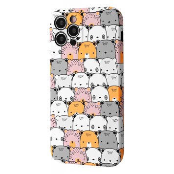 Чохол WAVE NEON X LUXO для iPhone X | XS Bears Yellow/Grey - ash-mobile.com.ua - фото 1